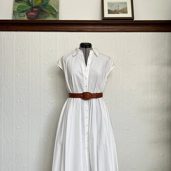 Crocodile style leather belt - made in Italy - vintage early 2000 - Picture 2 of 2